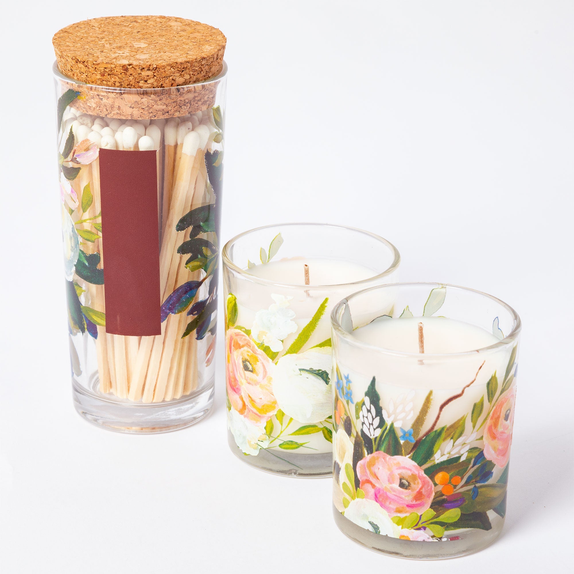 Blooming Candles Gift Set - Aaria Tees Aaria Tees