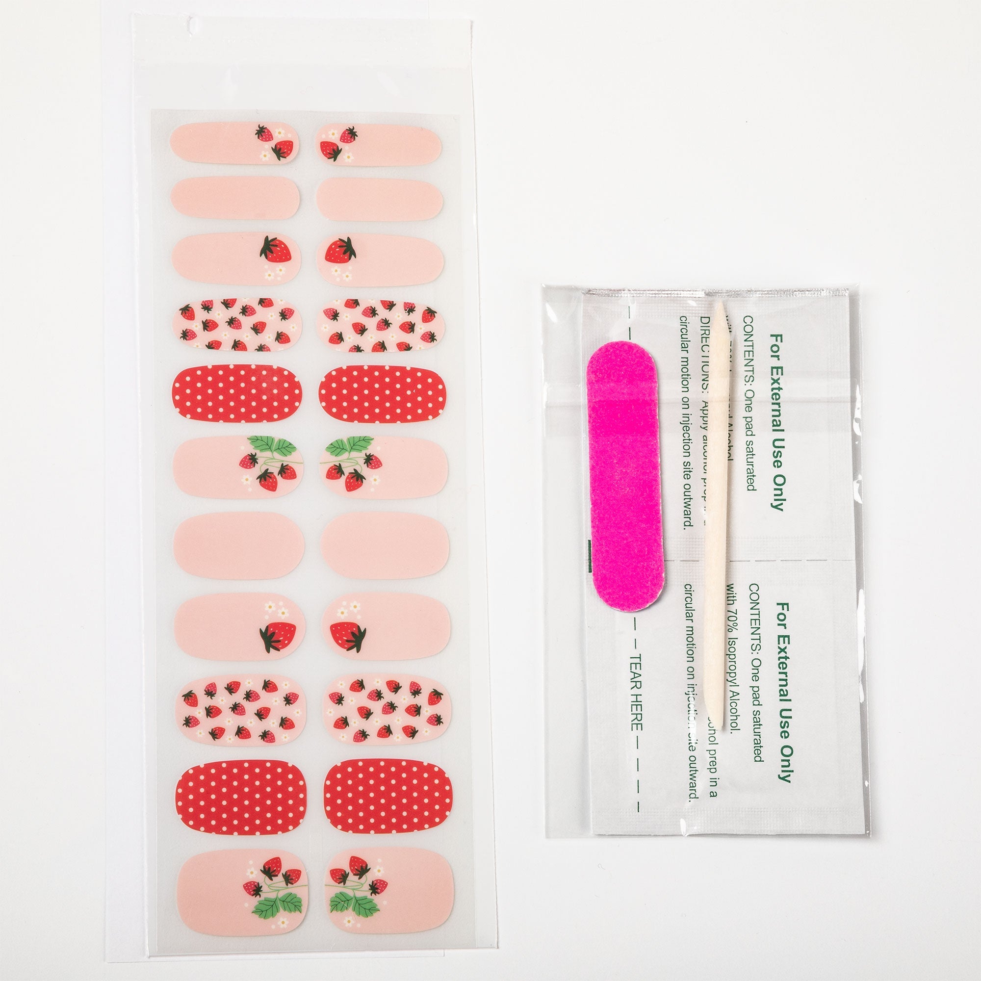 Patterned Manicure Nail Wrap Kit - Aaria Tees Aaria Tees