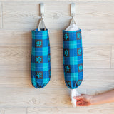 Paw Print Plastic Bag Holder - Set of 2 - Aaria Tees Aaria Tees