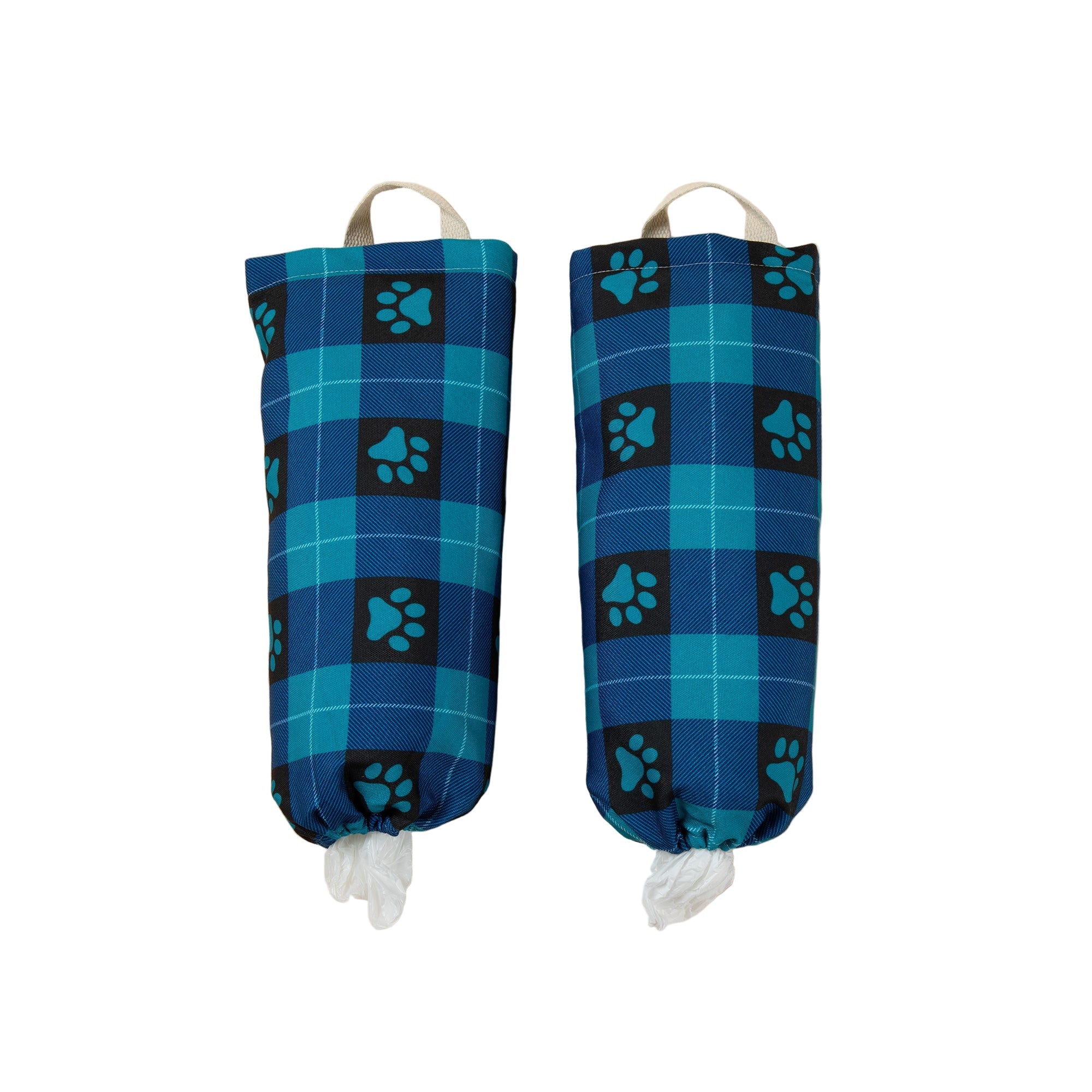 Paw Print Plastic Bag Holder - Set of 2 - Aaria Tees Aaria Tees