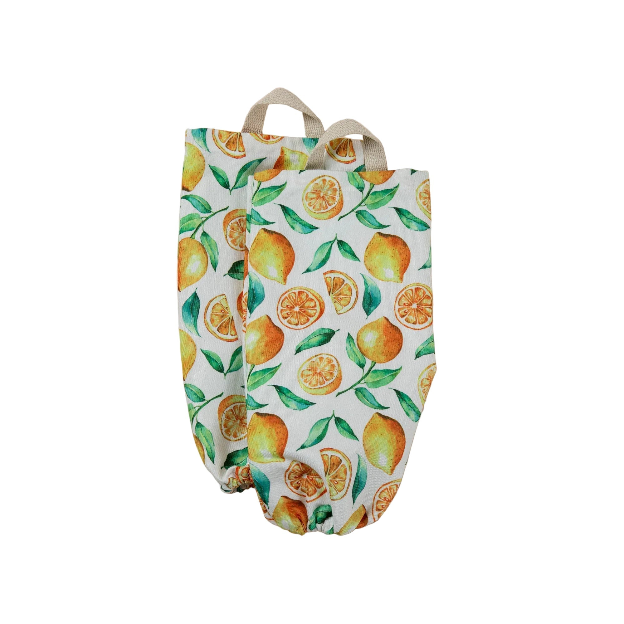 Lemon Vibes Plastic Bag Holder - Set of 2 - Aaria Tees Aaria Tees