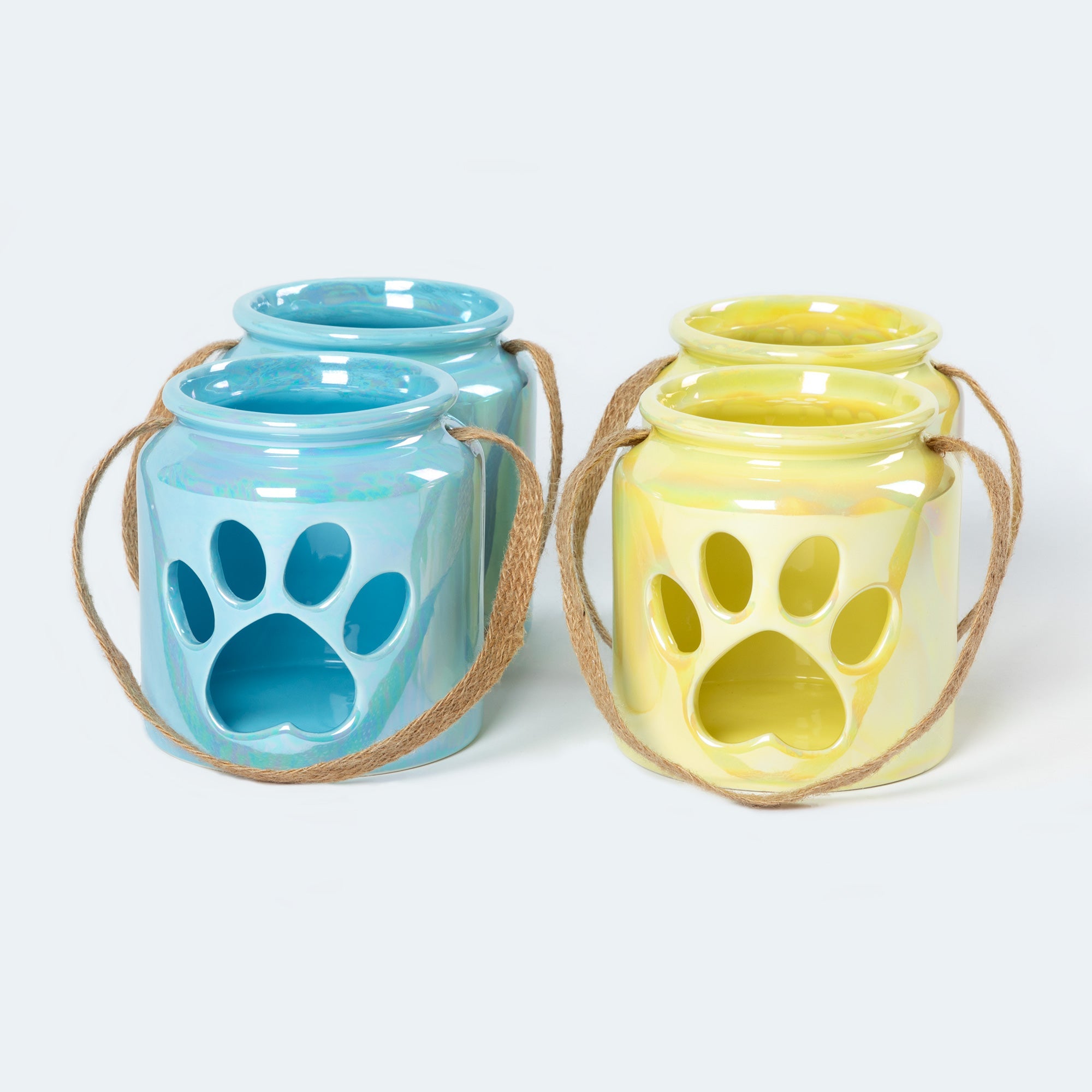 Heart Paw Candle Holder - Set of 2 - Aaria Tees Aaria Tees