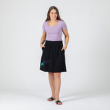 Dandelion Paw Print A-Line Skirt - Aaria Tees Aaria Tees