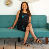 Dandelion Paw Print A-Line Skirt - Aaria Tees Aaria Tees