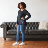 Pawsitive Energy Long Sleeve Top - Aaria Tees Aaria Tees