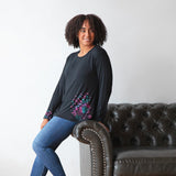 Pawsitive Energy Long Sleeve Top - Aaria Tees Aaria Tees