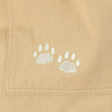 Paw Print Khaki Joggers - Aaria Tees Aaria Tees