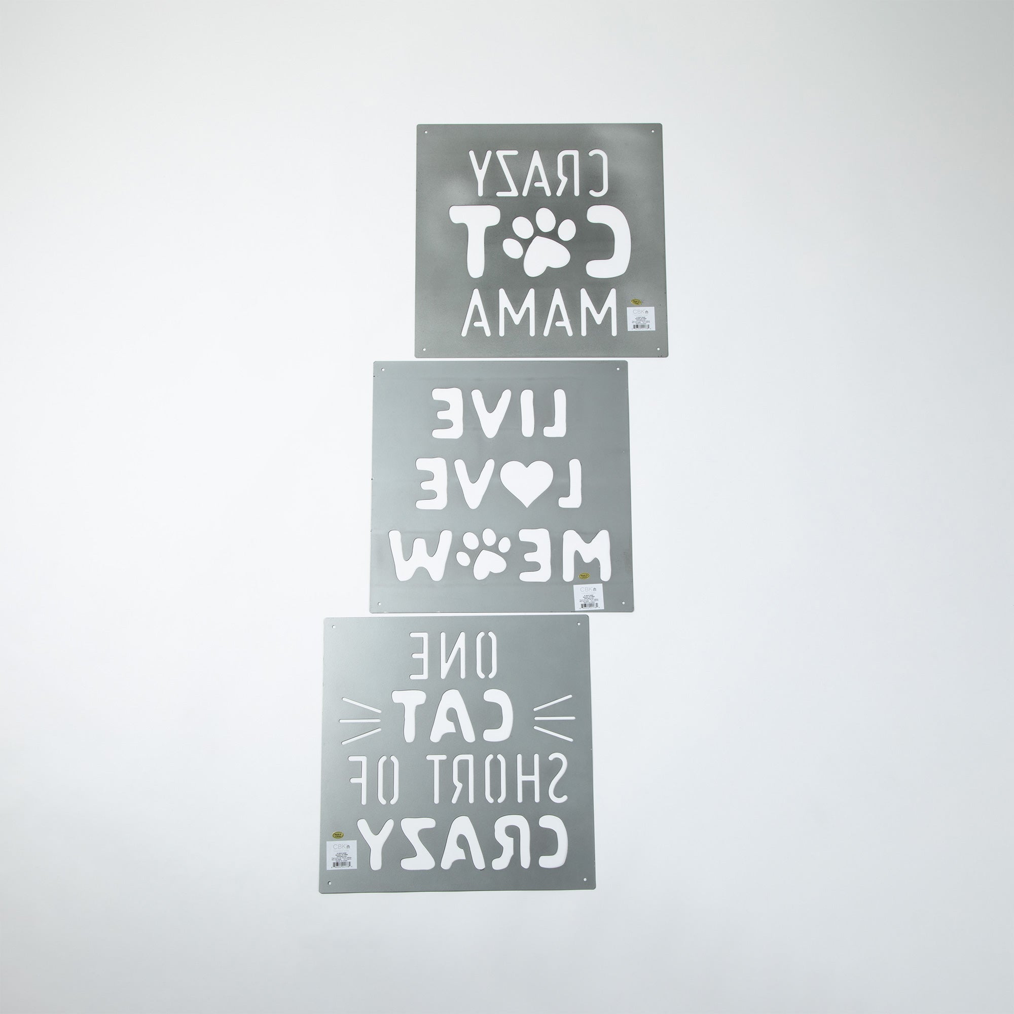 Cat Lover Outdoor Wall Decor Sign - Aaria Tees Aaria Tees
