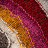 Bold Stripes Hand Knit Hat - Aaria Tees Aaria Tees