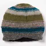 Bold Stripes Hand Knit Hat - Aaria Tees Aaria Tees