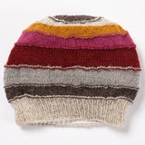 Bold Stripes Hand Knit Hat - Aaria Tees Aaria Tees