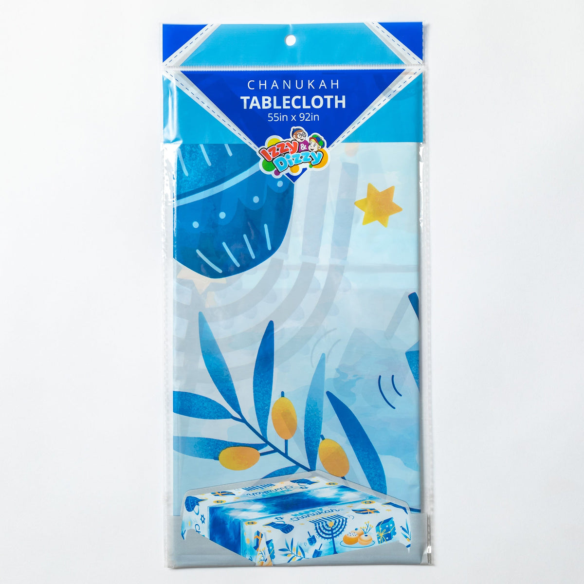 Chanukah Plastic Tablecloth - Aaria Tees