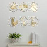 Hand Crafted Leaves Metal Wall Decor - Aaria Tees Aaria Tees