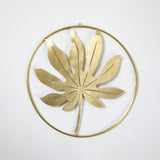 Hand Crafted Leaves Metal Wall Decor - Aaria Tees Aaria Tees