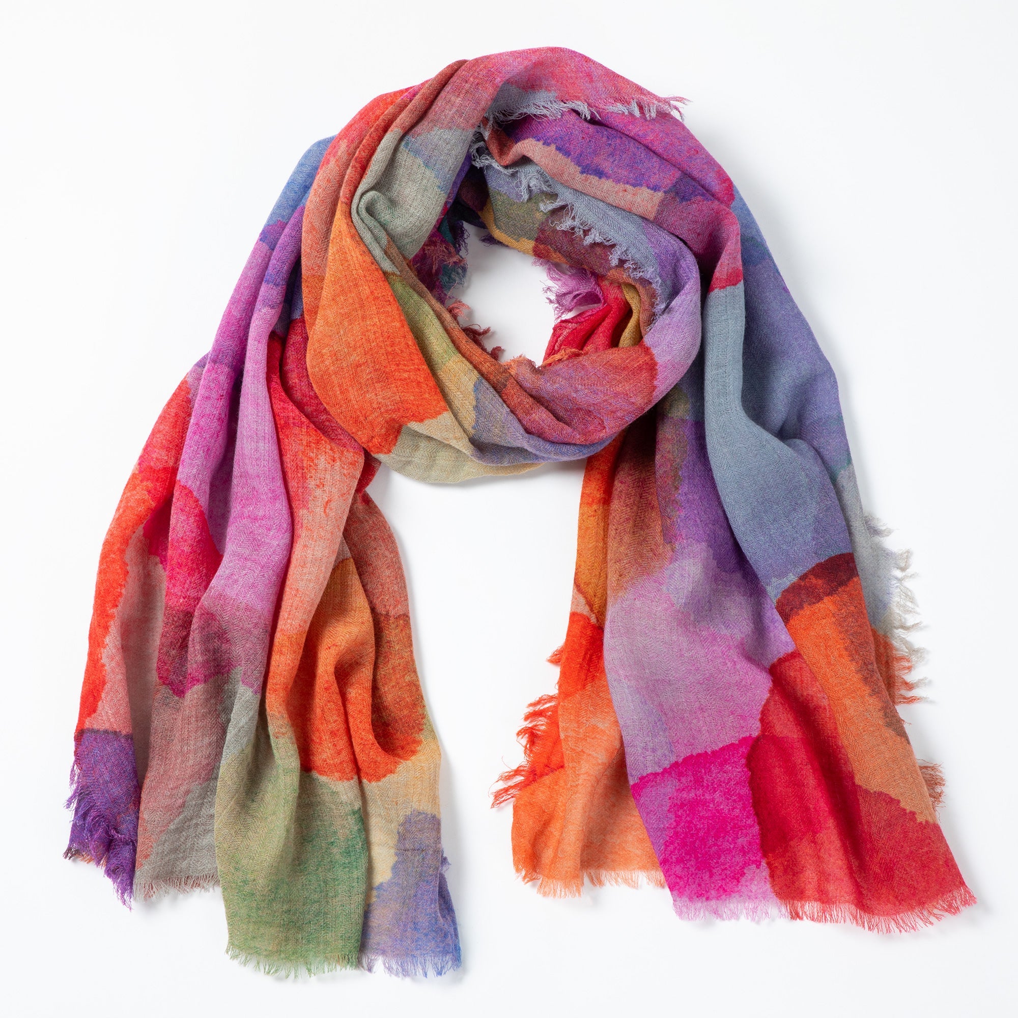 Artist's Palette Scarf - Aaria Tees Aaria Tees