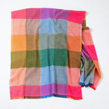 Plaid Chunky Scarf - Aaria Tees Aaria Tees