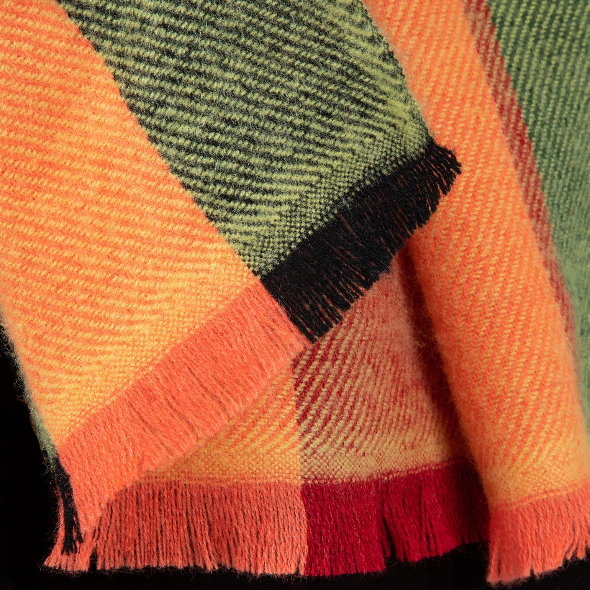 Plaid Chunky Scarf - Aaria Tees Aaria Tees
