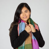 Plaid Chunky Scarf - Aaria Tees Aaria Tees