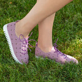 Cut-Out Paw Print Casual Sneakers - Aaria Tees Aaria Tees