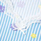 Paws & Pinstripes Soft Touch Pajamas - Aaria Tees Aaria Tees