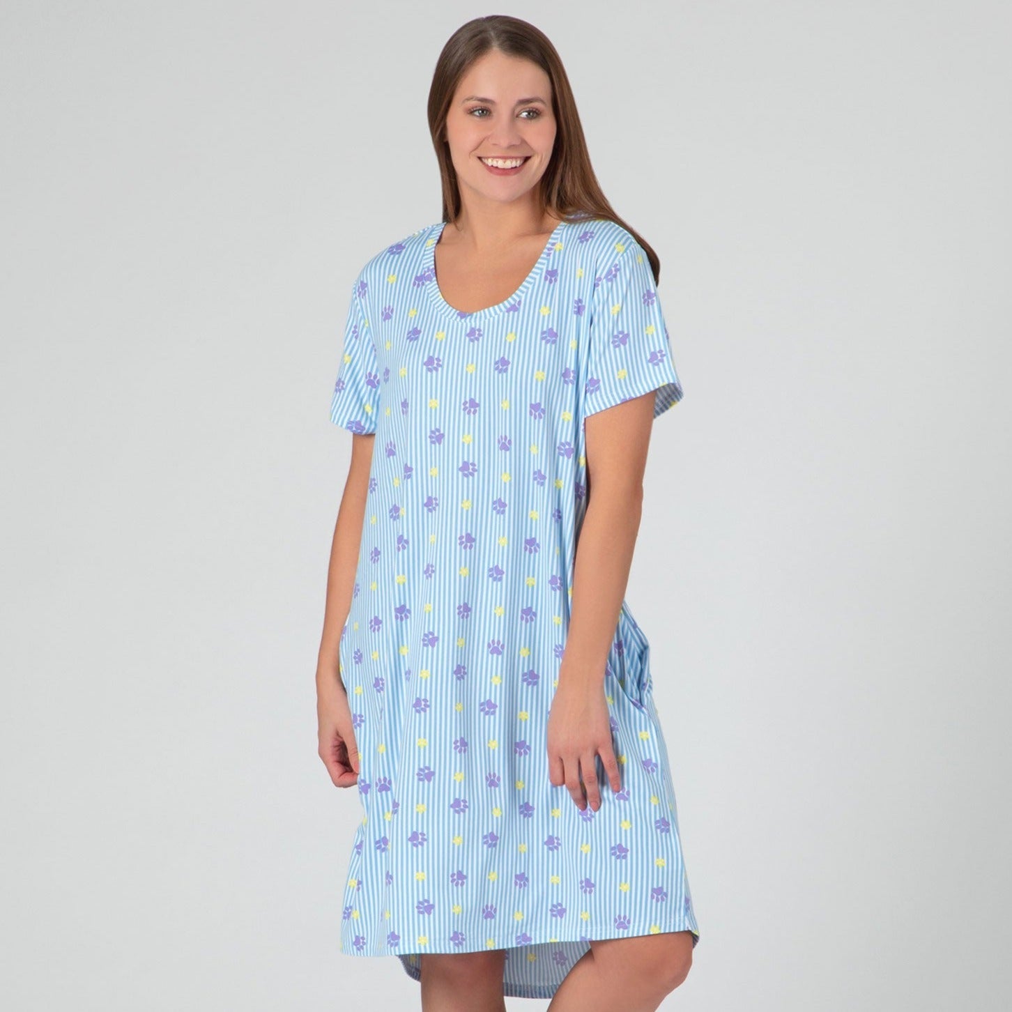 Paws & Pinstripes Soft Touch Pajamas - Aaria Tees Aaria Tees
