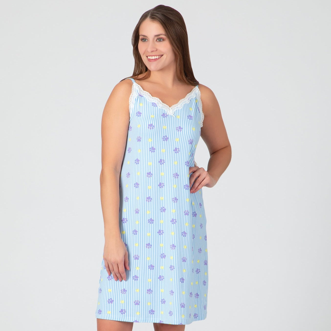 Paws & Pinstripes Soft Touch Pajamas - Aaria Tees Aaria Tees