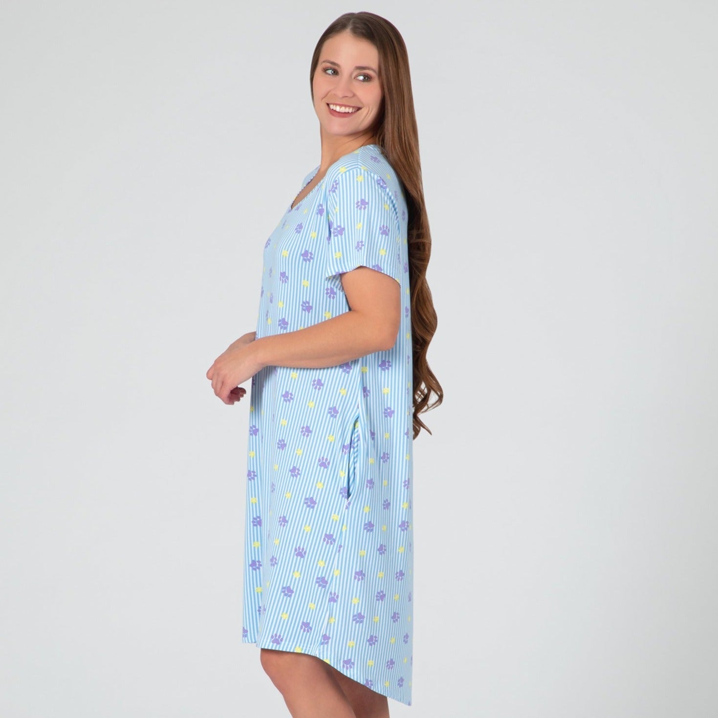 Paws & Pinstripes Soft Touch Pajamas - Aaria Tees Aaria Tees