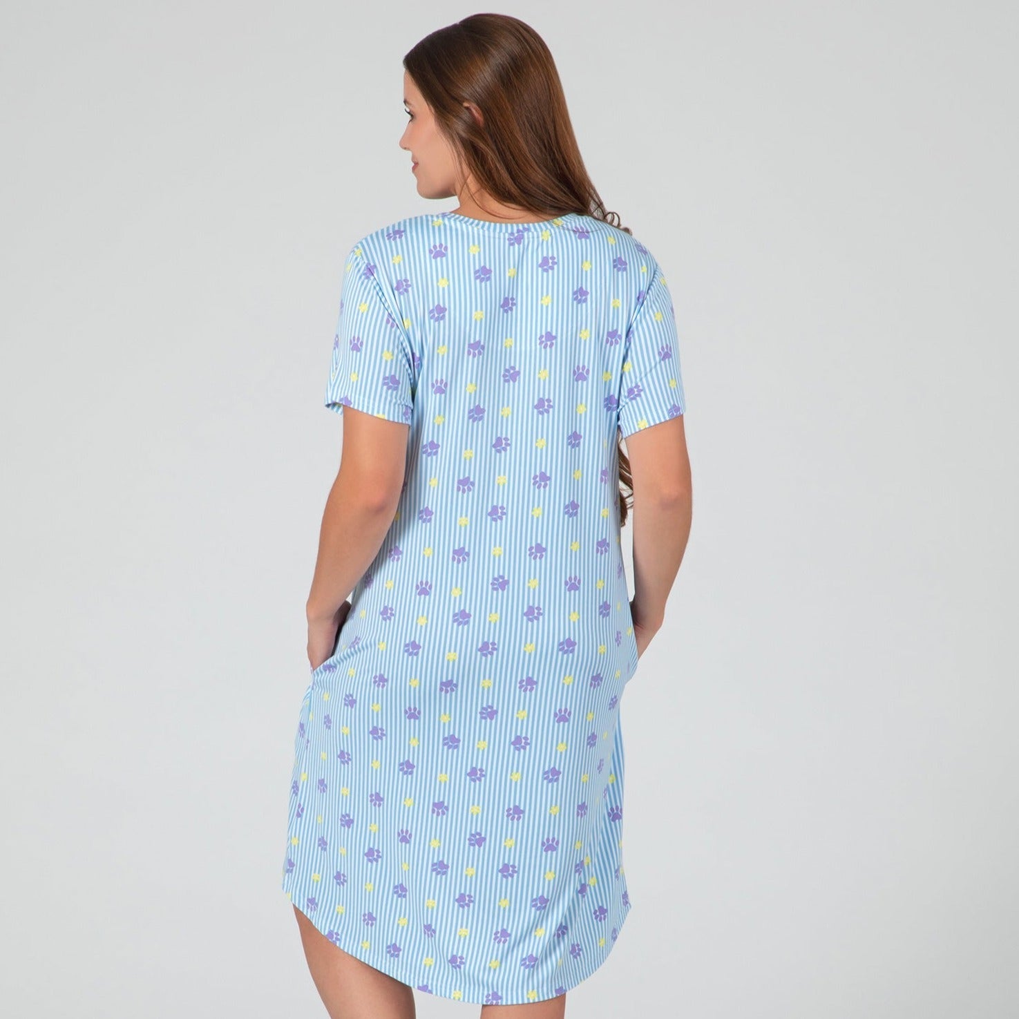 Paws & Pinstripes Soft Touch Pajamas - Aaria Tees Aaria Tees