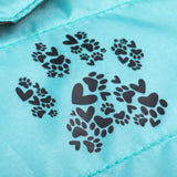 Paw Print Puffer Tablet Carrying Case - Aaria Tees Aaria Tees