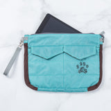 Paw Print Puffer Tablet Carrying Case - Aaria Tees Aaria Tees