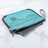 Paw Print Puffer Tablet Carrying Case - Aaria Tees Aaria Tees