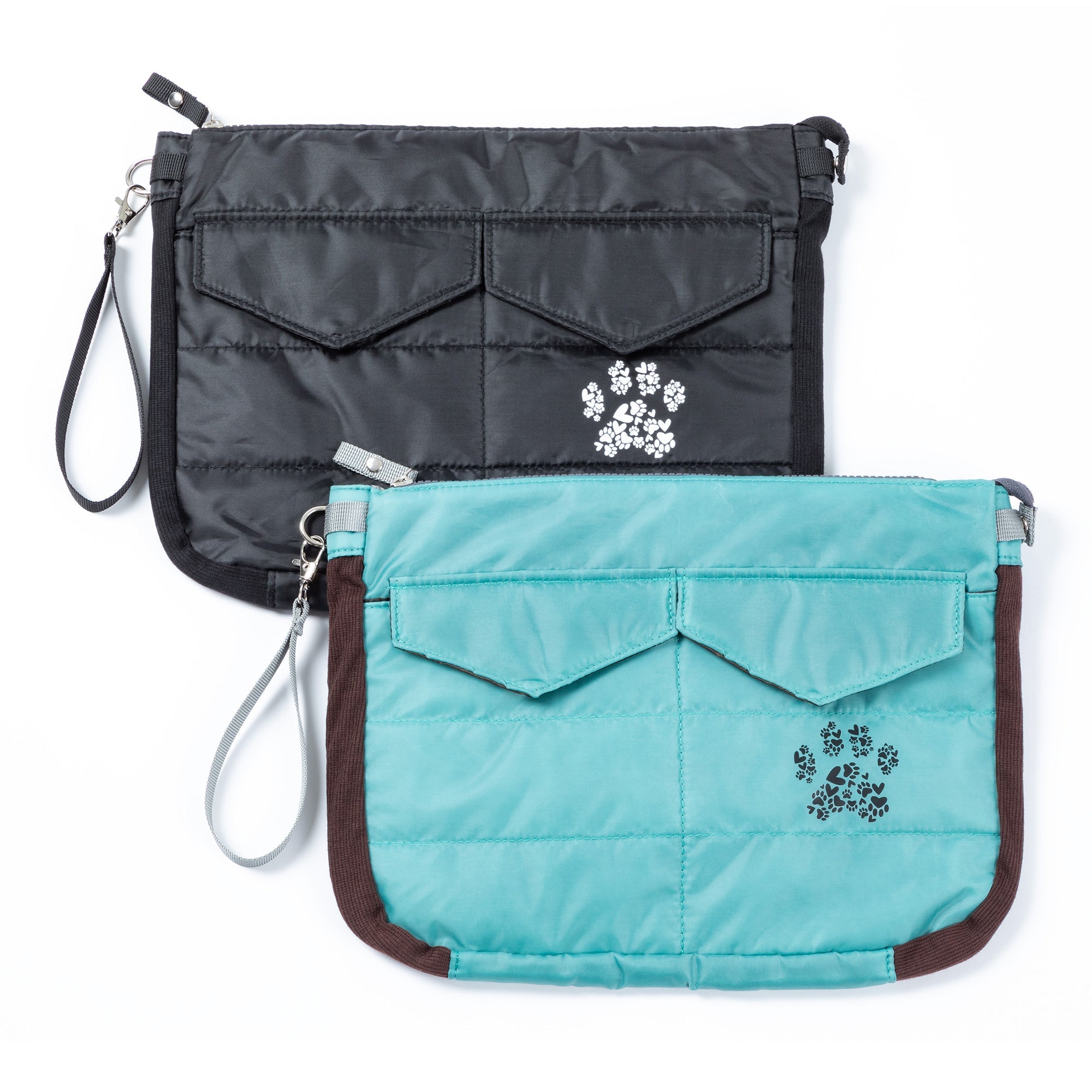 Paw Print Puffer Tablet Carrying Case - Aaria Tees Aaria Tees