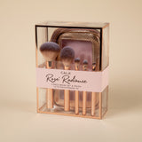 Cala&reg; Rose Radiance Make Up Face & Eye Brush Set - Aaria Tees Aaria Tees
