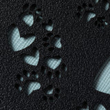 Pawfect Heart Cut-Out Wallet Wristlet - Aaria Tees Aaria Tees