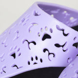 Cut-Out Paw Print Flip Flops - Aaria Tees Aaria Tees