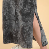 Tie-Dye Paw Print Maxi Dress - Aaria Tees Aaria Tees