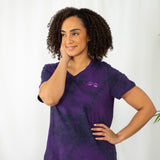 Tie-Dye Paw Print Maxi Dress - Aaria Tees Aaria Tees