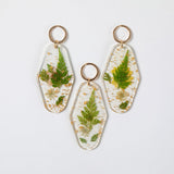 Elegant Real Flowers Keychain - Aaria Tees Aaria Tees