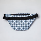 Plaid Paw Print Large Fanny Pack with 3 Zippered Pockets - Aaria Tees Aaria Tees