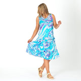 Swirl Dye Ruffle Separates - Aaria Tees Aaria Tees
