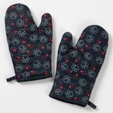 Distinctly Designed Oven Mitts - Set of 2 - Aaria Tees Aaria Tees