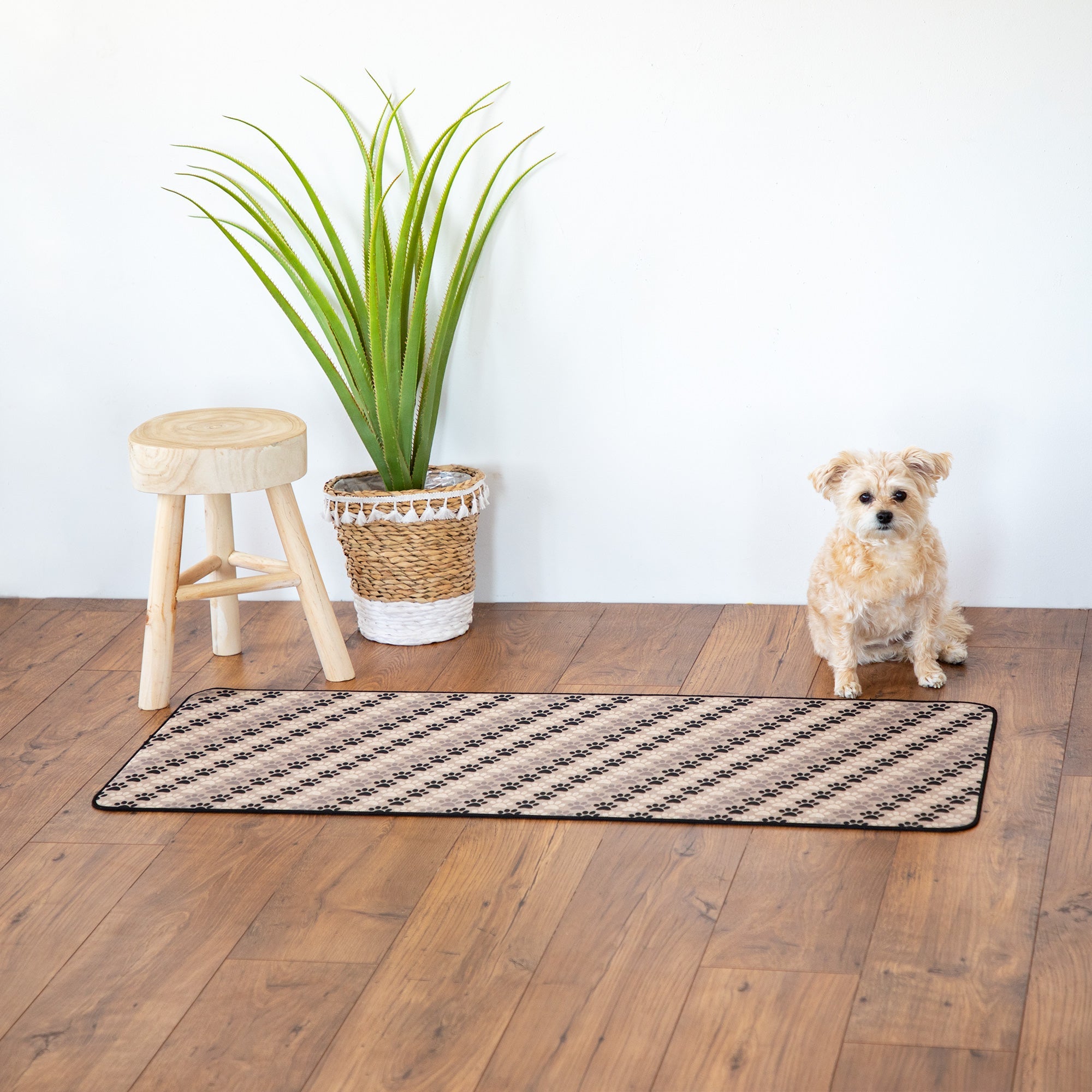 Diagonal Paws Floor Runner - Aaria Tees Aaria Tees