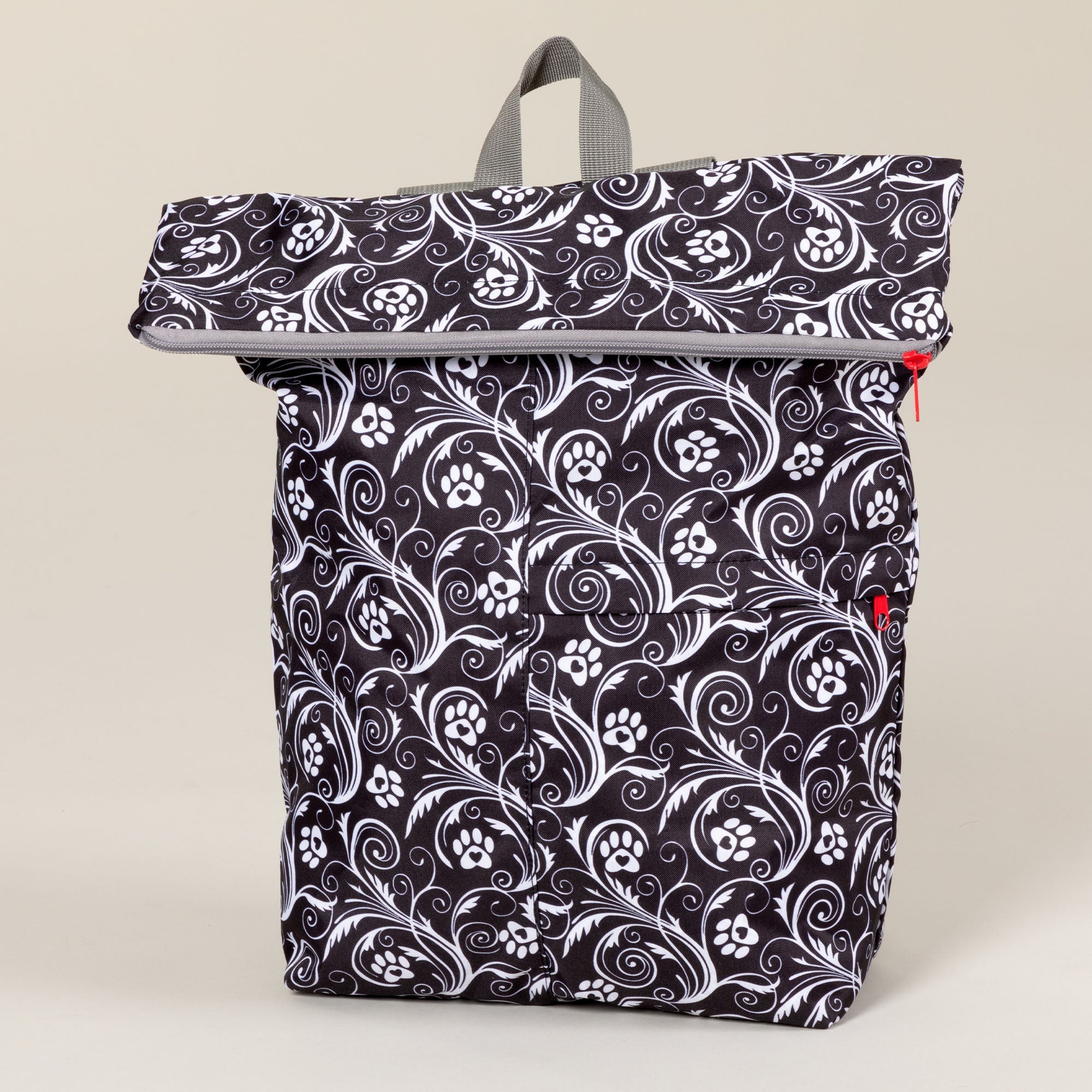 Paw Print Packable Backpack - Aaria Tees Aaria Tees