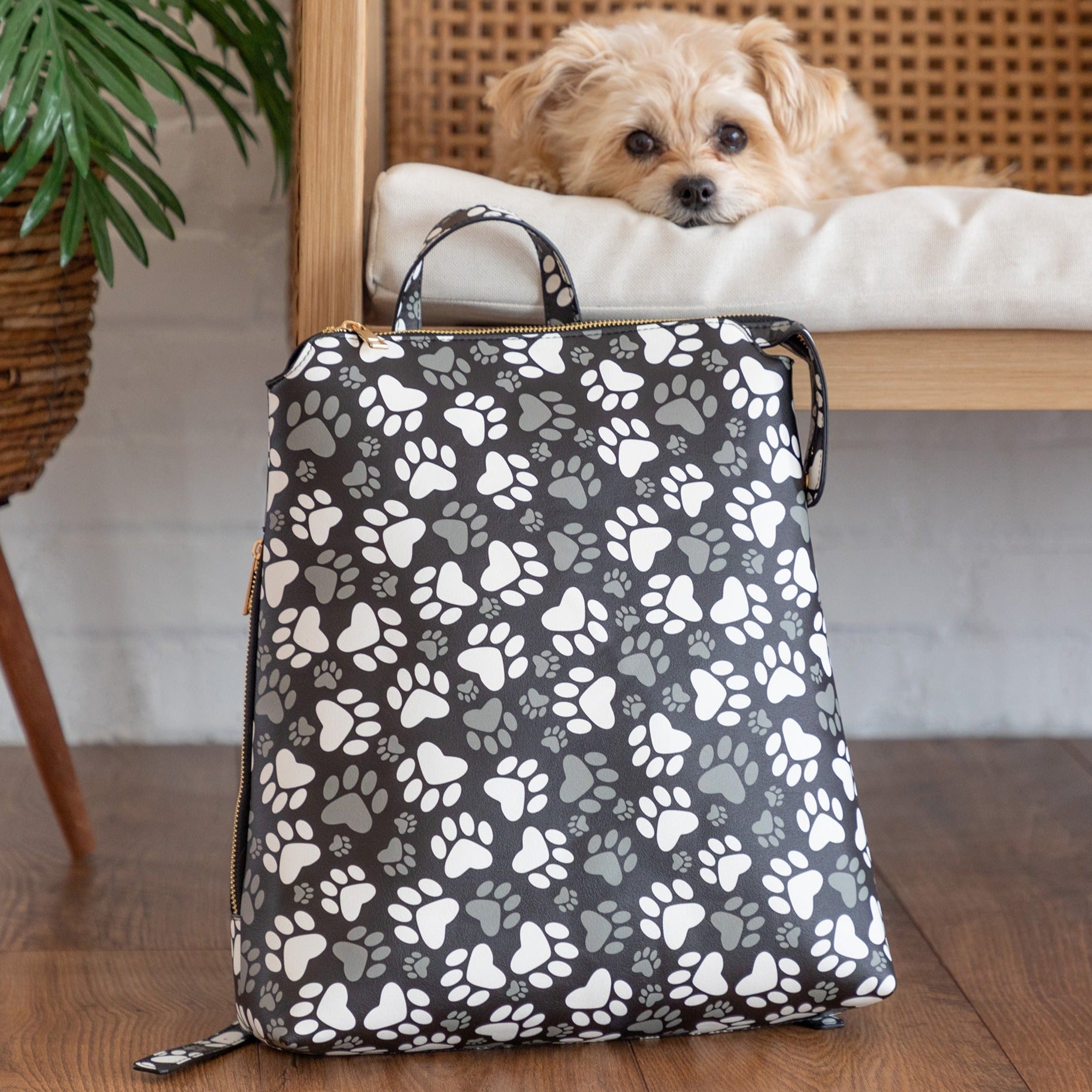 Paw Prints Galore Backpack - Aaria Tees Aaria Tees