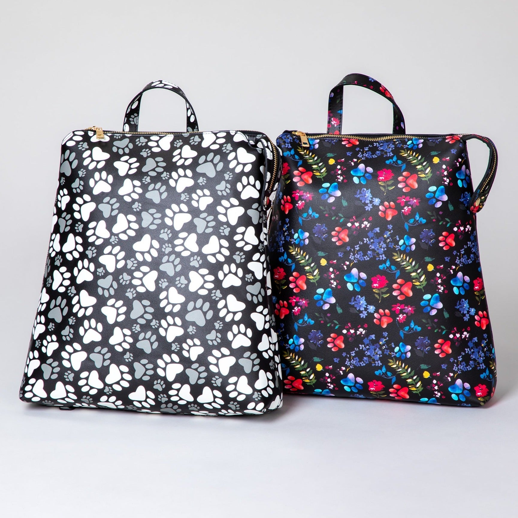 Paw Prints Galore Backpack - Aaria Tees Aaria Tees