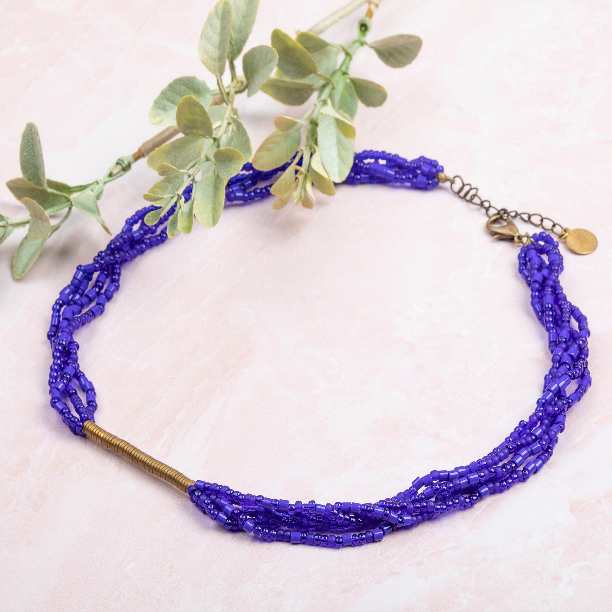 Iraqi Multi-Strand Beaded Necklace - Aaria Tees Aaria Tees