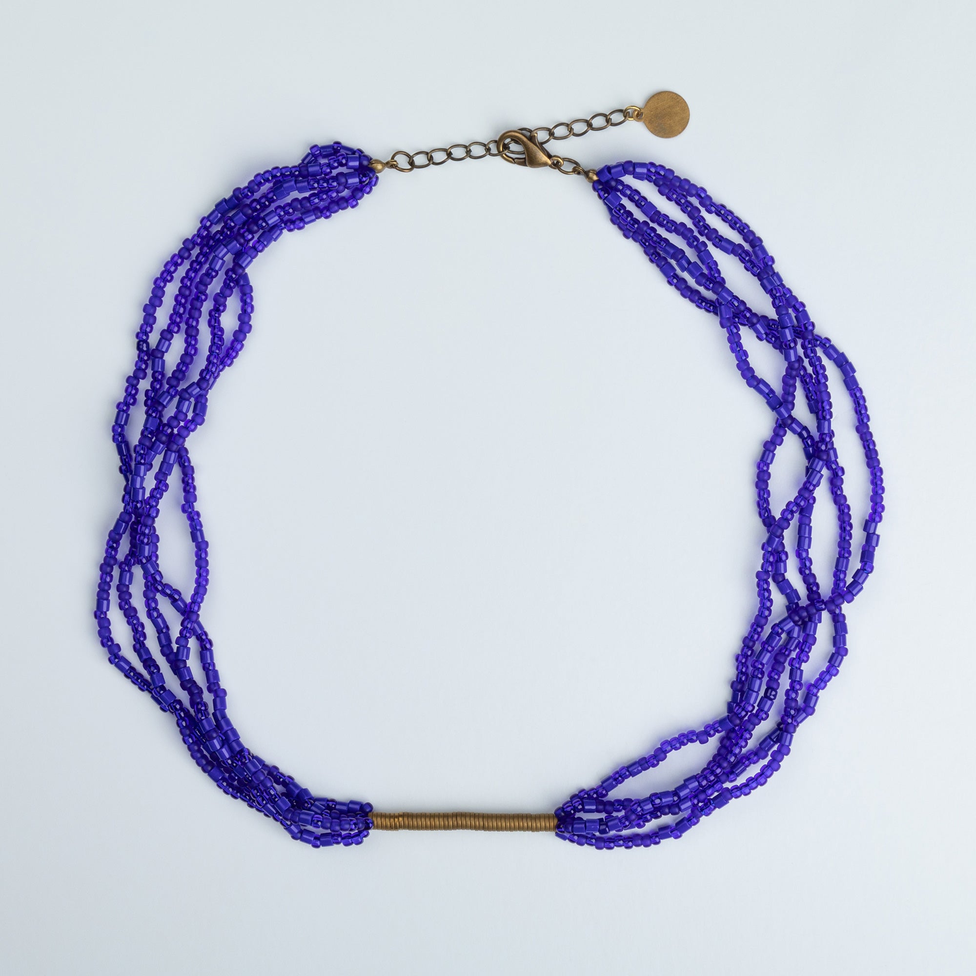 Iraqi Multi-Strand Beaded Necklace - Aaria Tees Aaria Tees