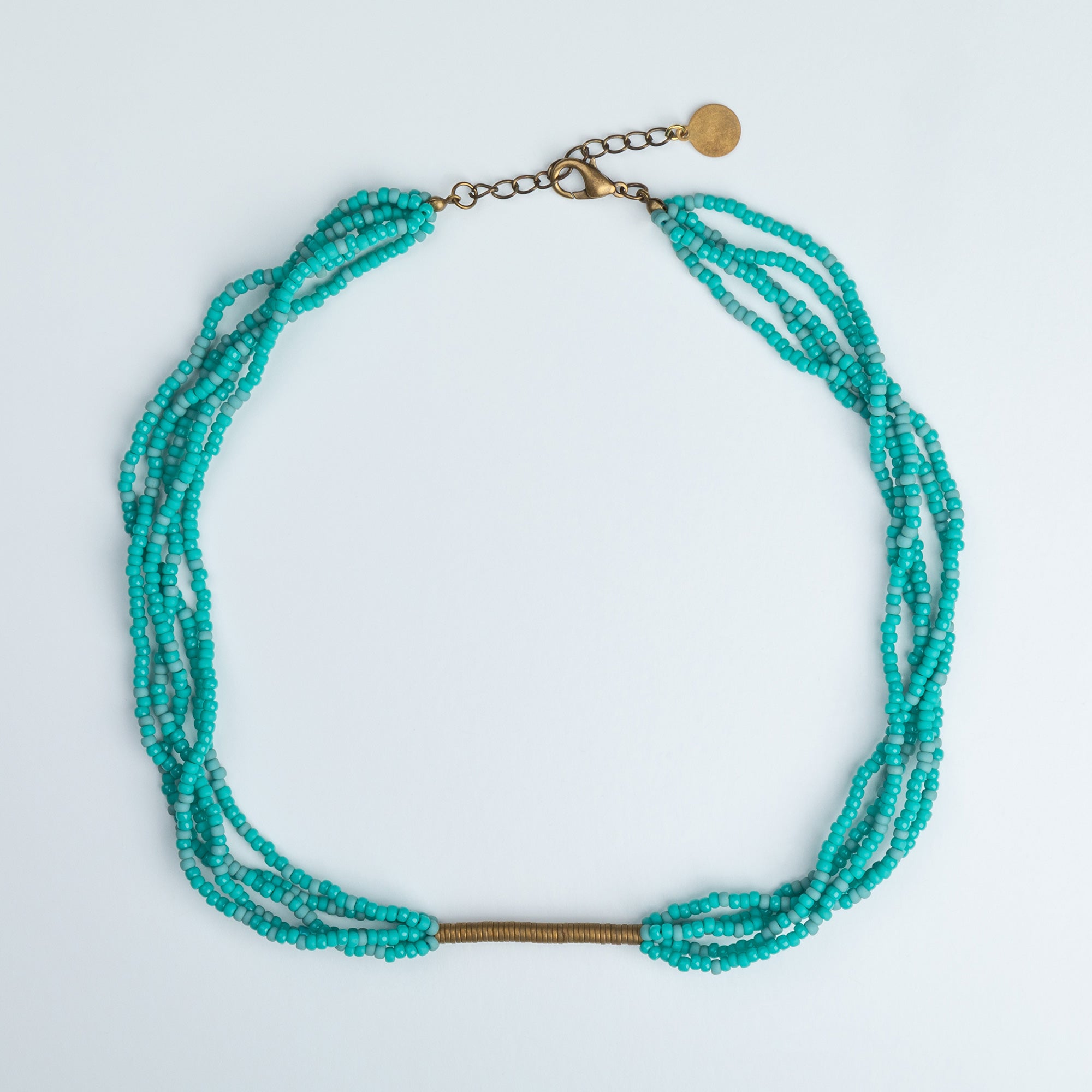 Iraqi Multi-Strand Beaded Necklace - Aaria Tees Aaria Tees