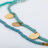 Iraqi Seed Beaded Strand Necklace - Aaria Tees Aaria Tees