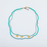 Iraqi Seed Beaded Strand Necklace - Aaria Tees Aaria Tees
